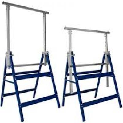 Set 2 Cavalletti da Lavoro Telescopici